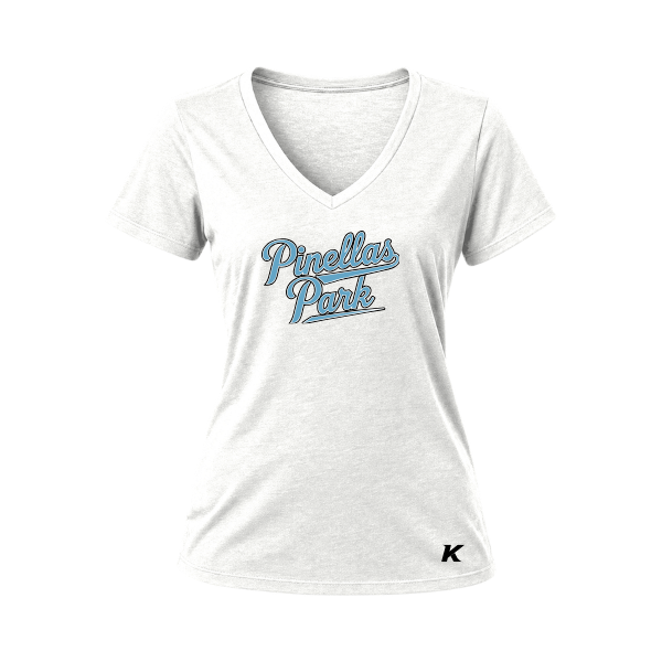 Softball Minors–McCoy Women's Relaxed Jersey V-Neck Tee