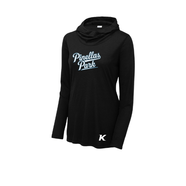Softball Minors–McCoy Women's PosiCharge Tri-Blend Long-Sleeve Hoodie