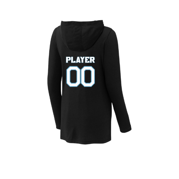Softball Minors–McCoy Women's PosiCharge Tri-Blend Long-Sleeve Hoodie
