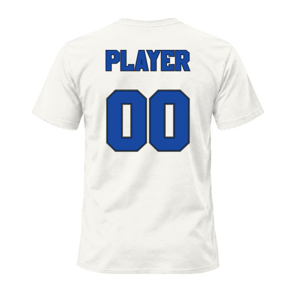 Baseball Coach Pitch–Kampbell Unisex Jersey Short-Sleeve Tee – Natural – back mockup