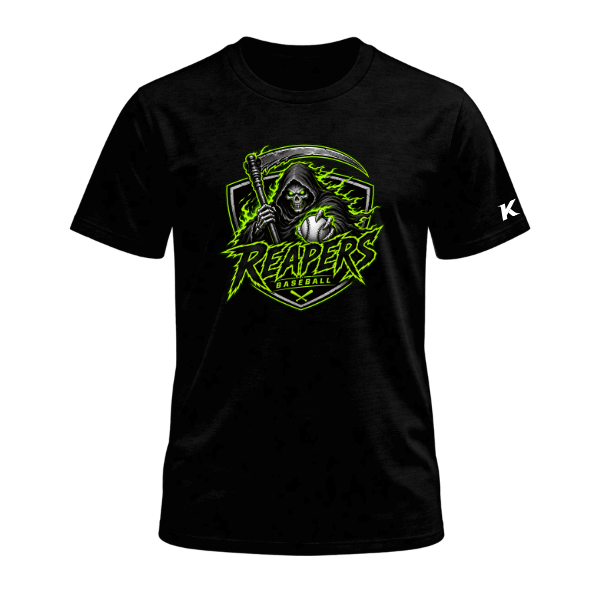 Baseball Coach Pitch–Minor Unisex Jersey Short-Sleeve Tee – Black – front mockup