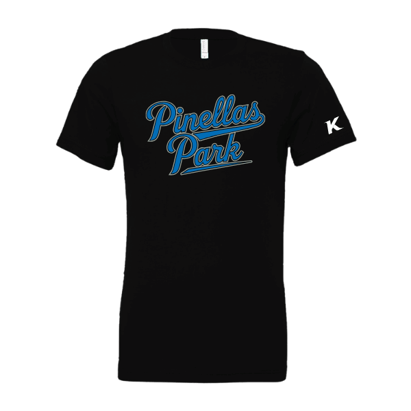 Baseball Majors–Taulbee Unisex Jersey Short-Sleeve Tee – Black – front mockup