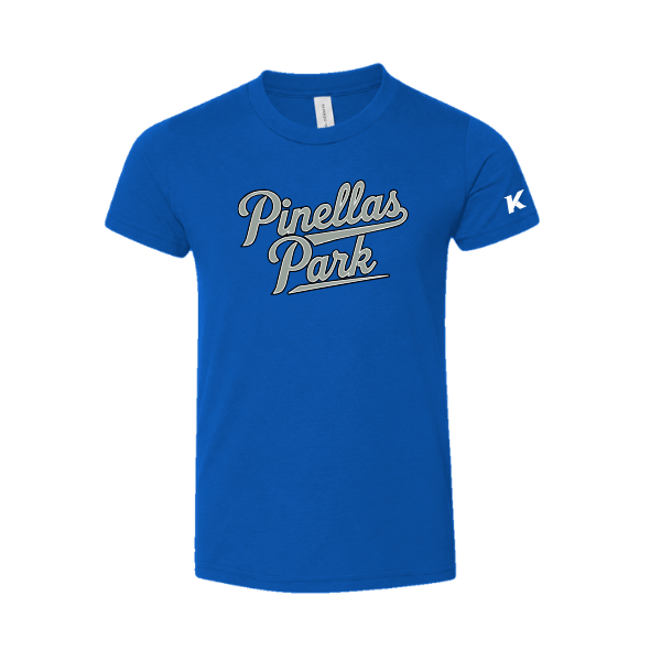 Baseball Majors–Taulbee Toddler Jersey Short-Sleeve Tee – True Royal – front mockup