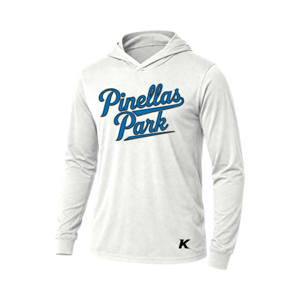 Baseball Majors–Taulbee Unisex Jersey Long-Sleeve Hoodie – White – front mockup
