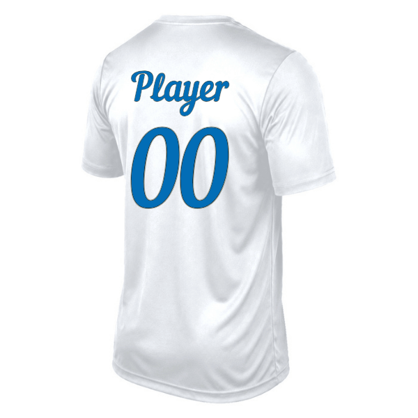 Baseball Majors–Taulbee Vision Performance Short-Sleeve Tee – White – back mockup