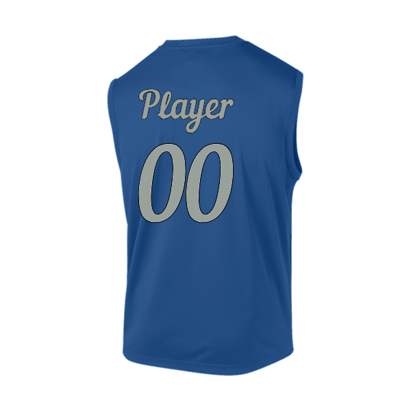 Baseball Majors–Taulbee Sleeveless PosiCharge Competitor Tee – Royal – back mockup