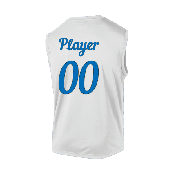 Baseball Majors–Taulbee Sleeveless PosiCharge Competitor Tee – White – back mockup