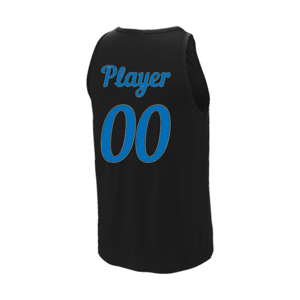 Baseball Majors–Taulbee PosiCharge Competitor Tank – Black – back mockup