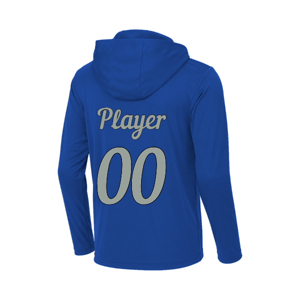 Baseball Majors–Taulbee Posi-UV Pro Long-Sleeve Hoodie – True Royal – back mockup