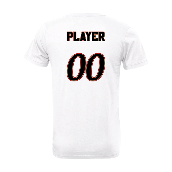 Baseball Seniors–Andrix Unisex Jersey Short-Sleeve Tee – National Script – White – back mockup