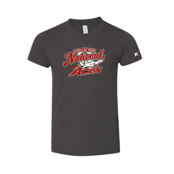 Baseball Seniors–Andrix Toddler Jersey Short-Sleeve Tee – National Aces – Dark Gray Heather – front mockup