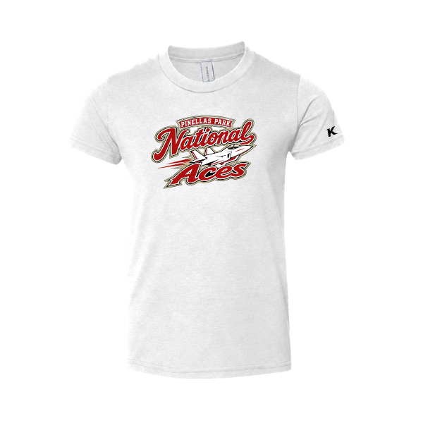 Baseball Seniors–Andrix Toddler Jersey Short-Sleeve Tee – National Aces – White – front mockup