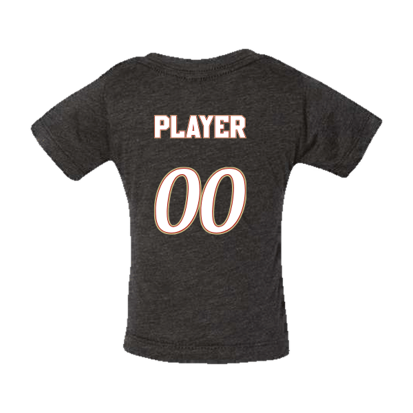 Baseball Seniors–Andrix Infant Triblend Short-Sleeve Tee – National Aces – Charcoal Black Triblend – back mockup