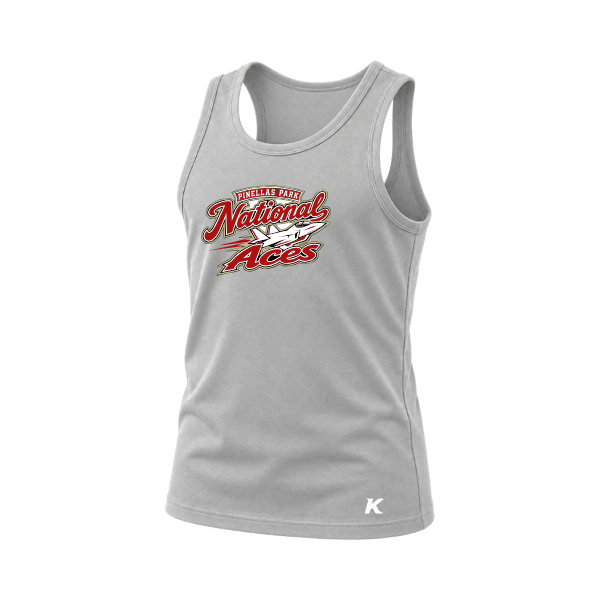 Baseball Seniors–Andrix Youth Jersey Tank – National Aces – Athletic Heather – front mockup