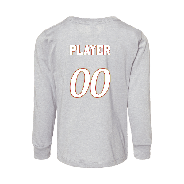 Baseball Seniors–Andrix Toddler Jersey Long-Sleeve Tee – National Aces – Athletic Heather – back mockup