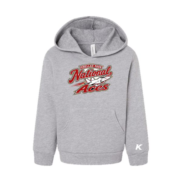 Baseball Seniors–Andrix Toddler Sponge Fleece Pullover Hoodie – National Aces – Athletic Heather – front mockup