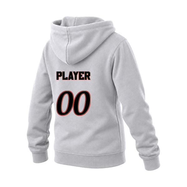 Baseball Seniors–Andrix Youth Sponge Fleece Pullover Hoodie – National Script – Athletic Heather – back mockup