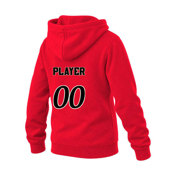 Baseball Seniors–Andrix Youth Sponge Fleece Pullover Hoodie – National Aces – Red – back mockup
