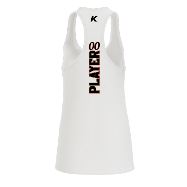 Baseball Seniors–Andrix Women's Jersey Racerback Tank – National Aces – White – back mockup