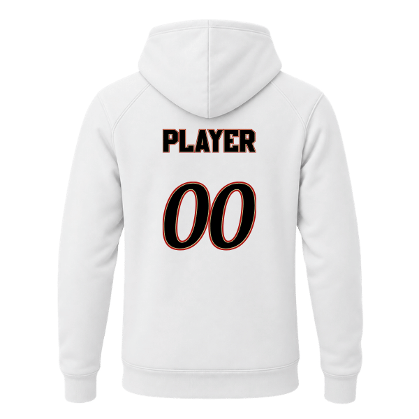Baseball Seniors–Andrix Unisex Premium Pullover Hooded Sweatshirt – National Script – White – back mockup