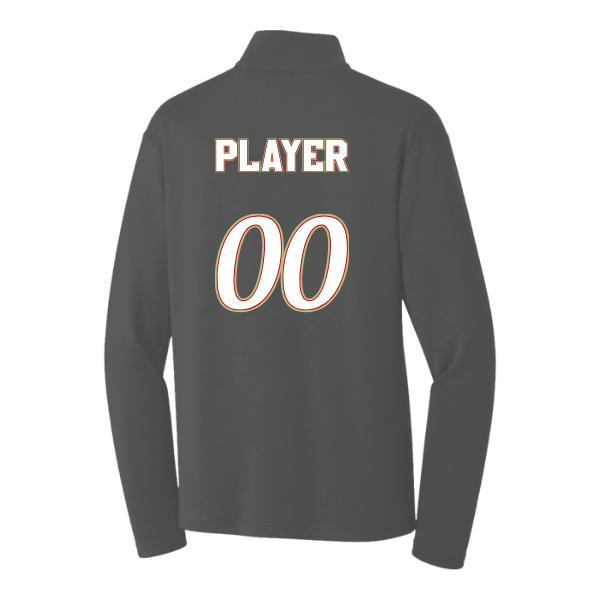Baseball Seniors–Andrix PosiCharge Competitor 1/4-Zip Pullover – Iron Gray – back mockup