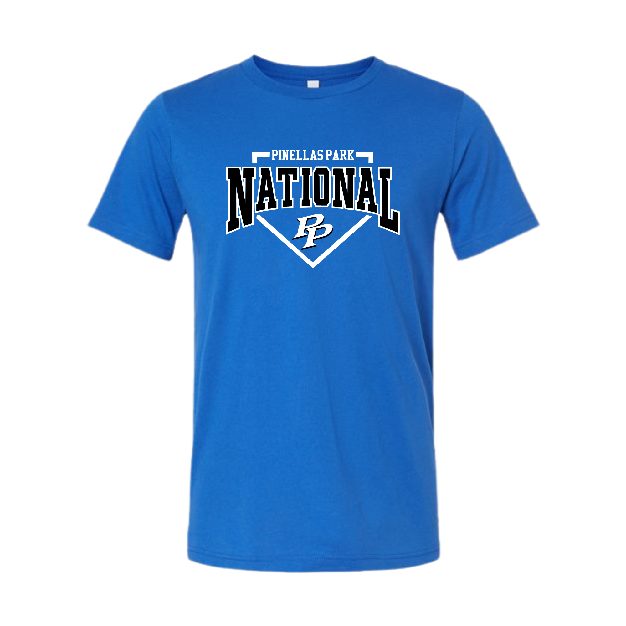 PPNLL Adult Bella+Canvas Jersey Tee – Blues