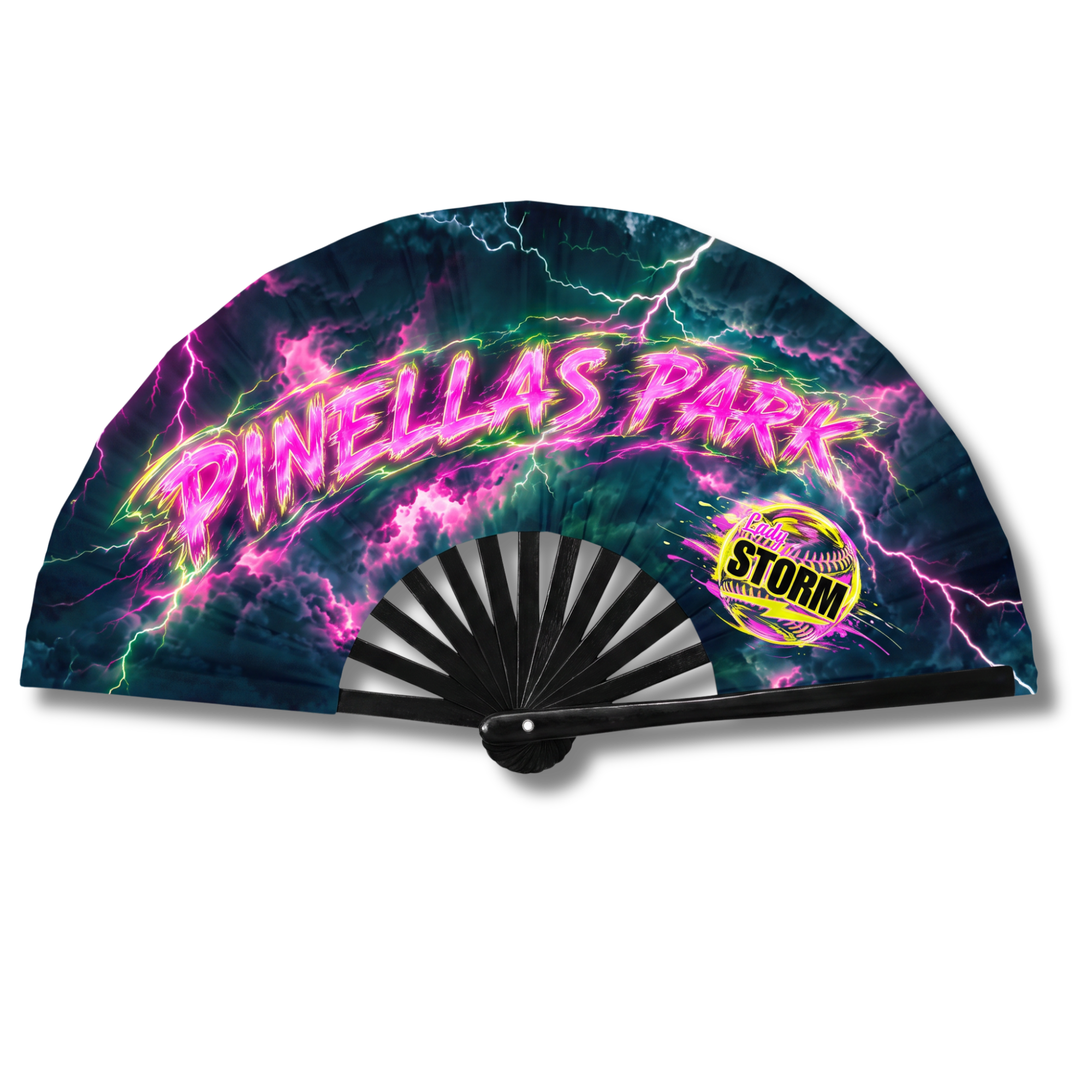 Pinellas Park Lady Storm Softball | Personalized Player Clack Fan