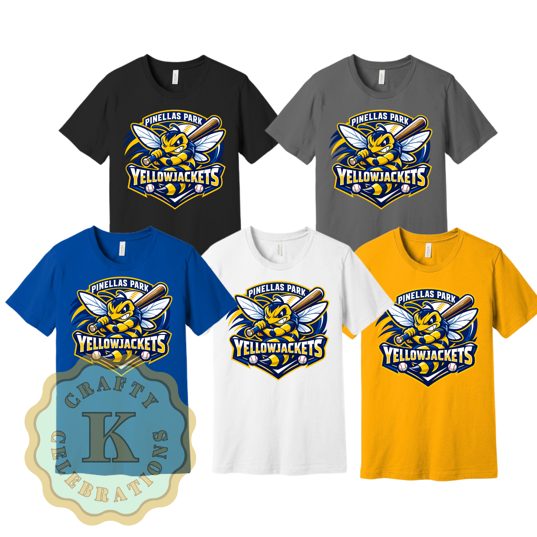 Unisex Cotton T-Shirt PPNLL Yellowjackets