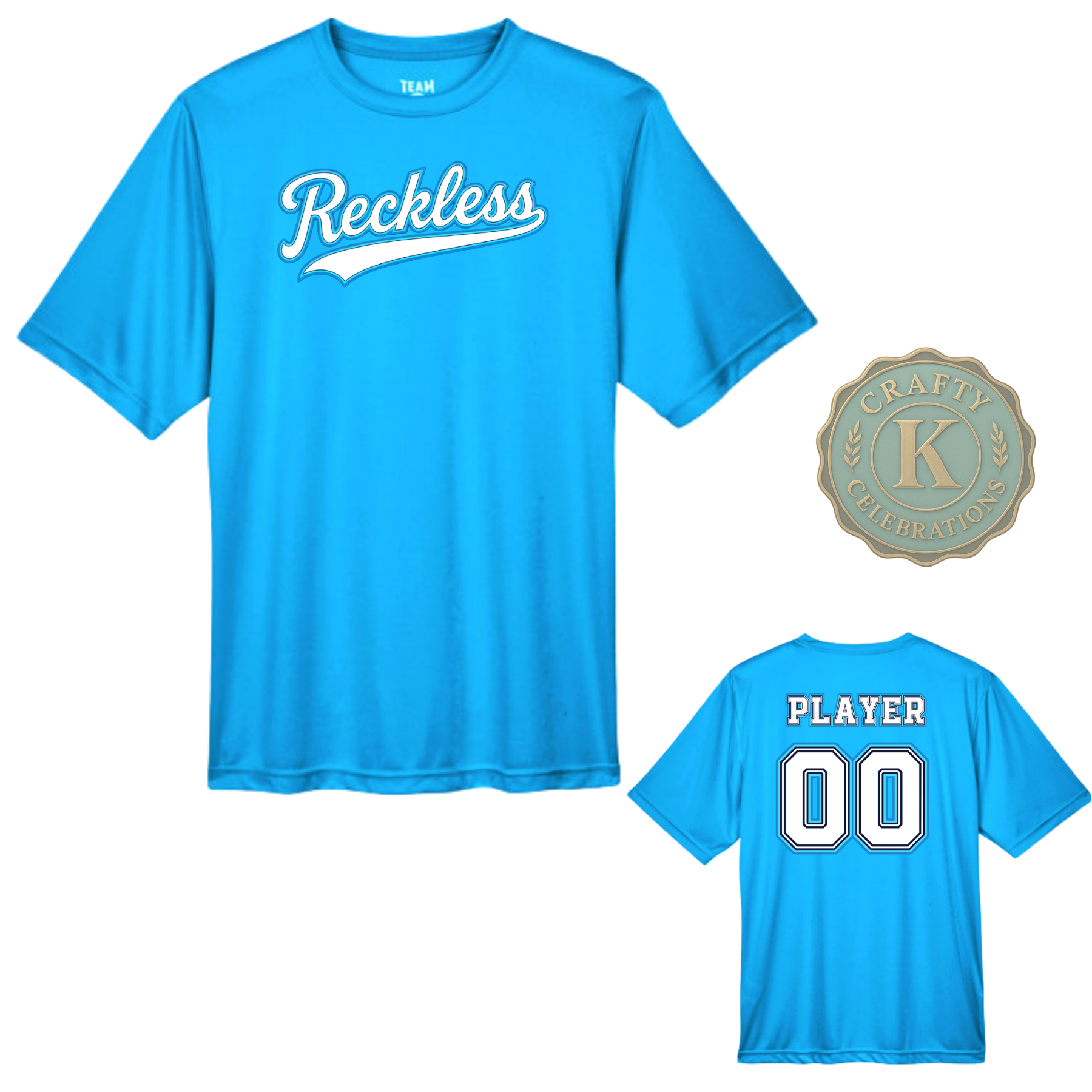 Men's Dri-Fit T-Shirt RECKLESS Baseball