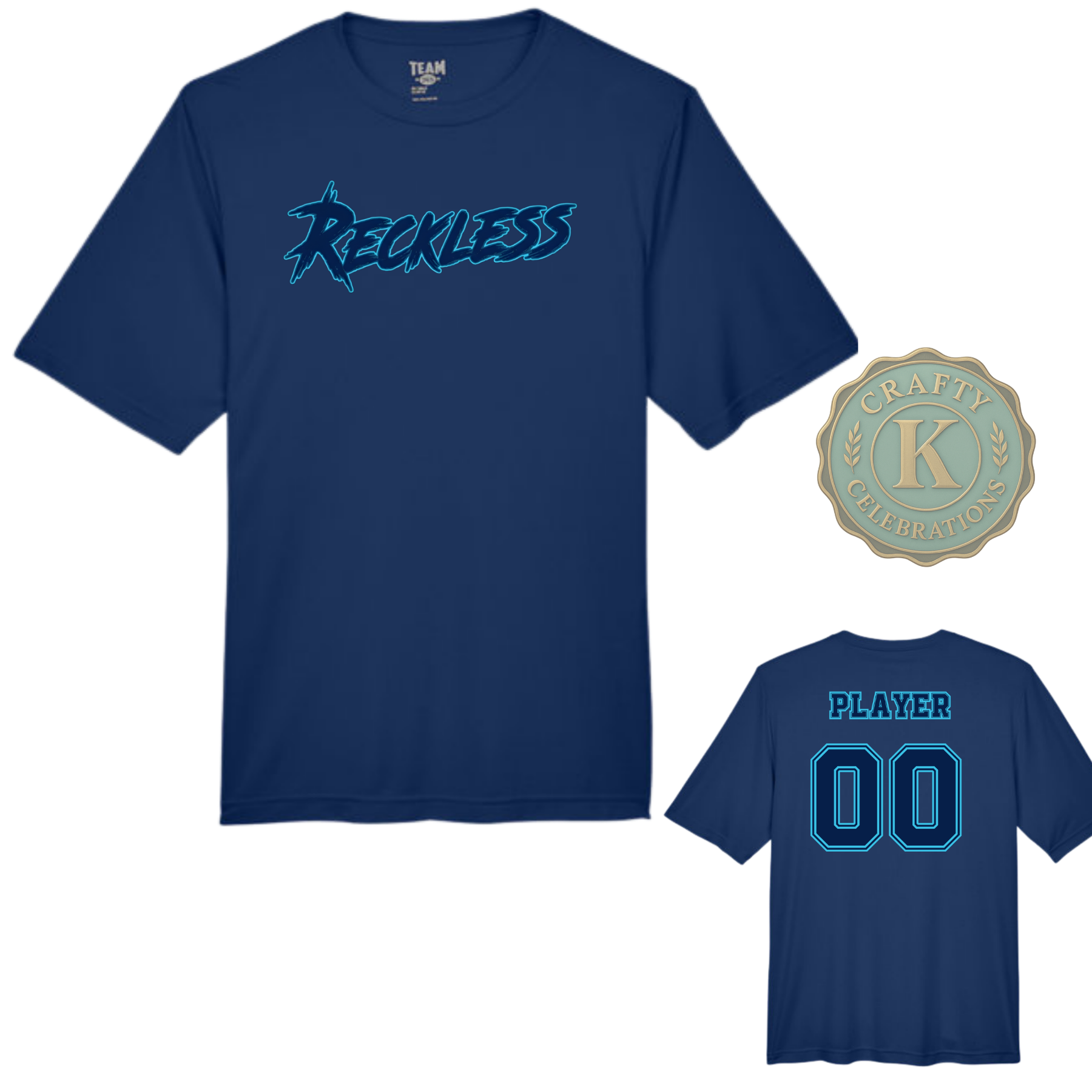 Men's Dri-Fit T-Shirt RECKLESS Baseball