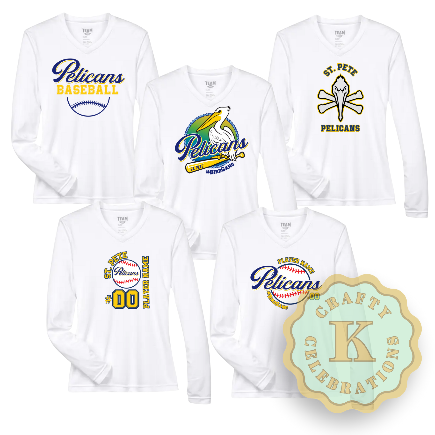 WOMEN'S PELICANS DRI-FIT LONG SLEEVE SHIRT