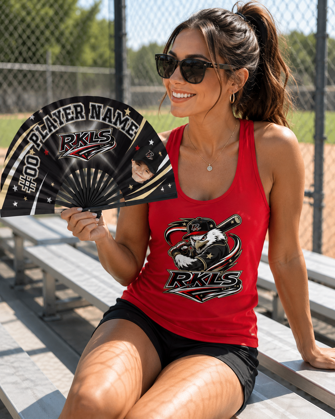 reckless lifestyle image personalized clack fan.png