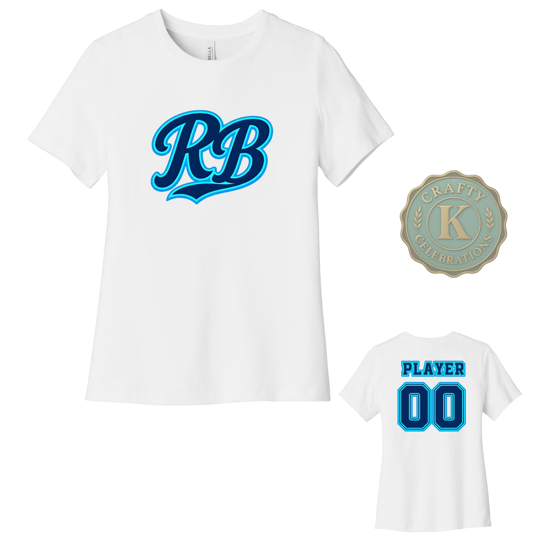 Women's Cotton T-Shirt RECKLESS Baseball