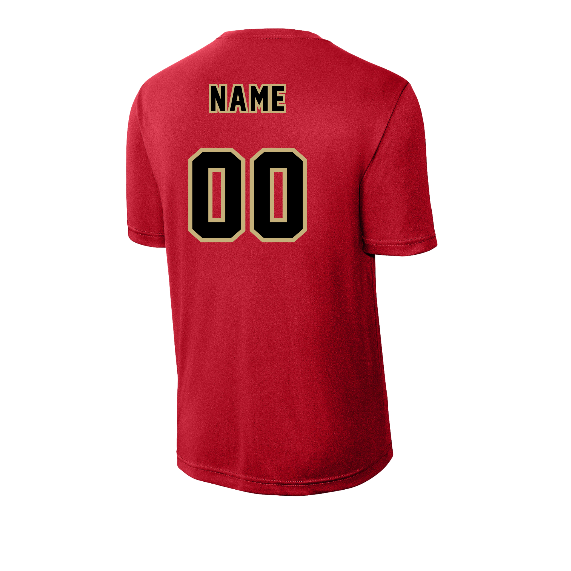pinellas-reckless-baseball-red-unisex-performance-t-shirt-personalized-back.png