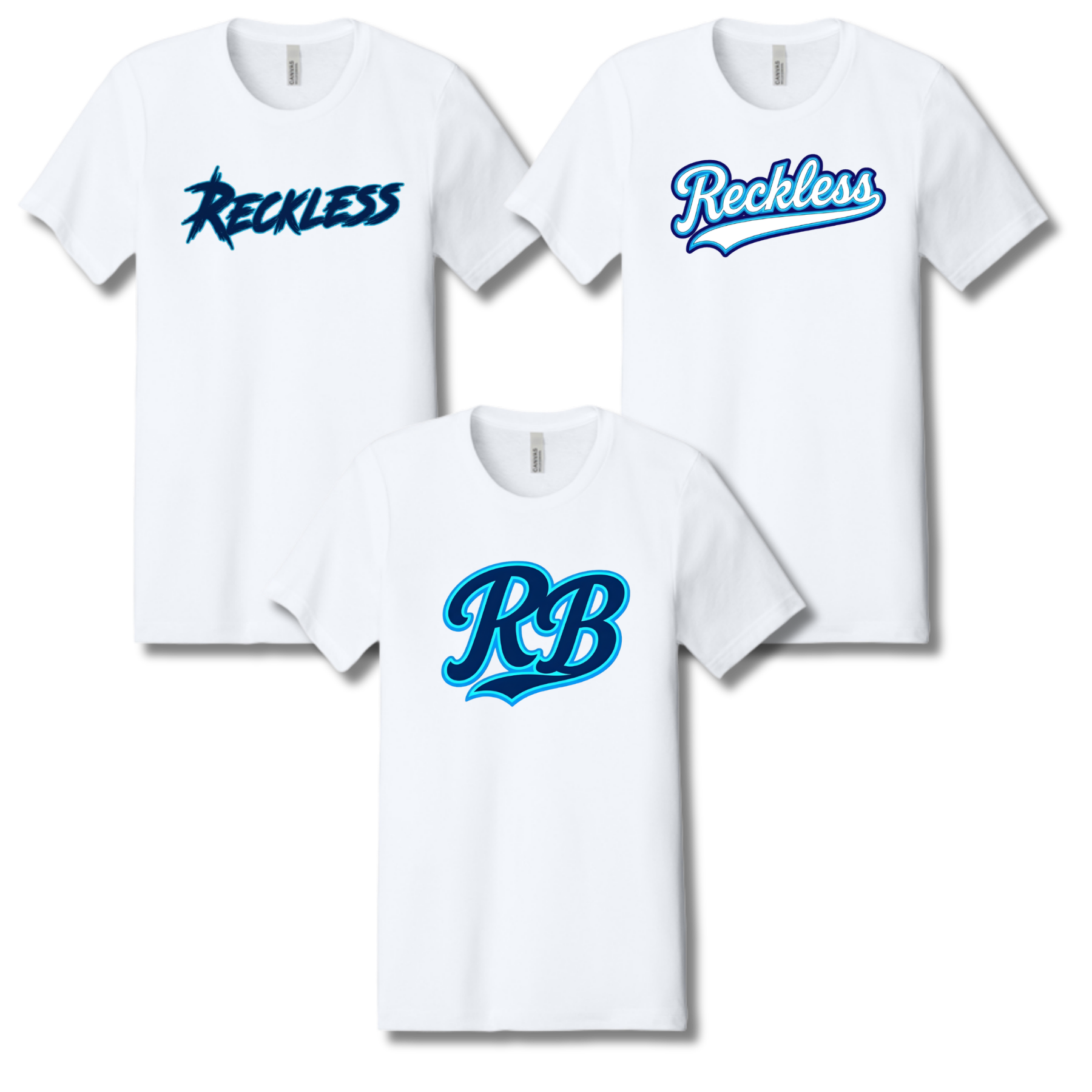 Unisex Cotton T-Shirt RECKLESS Baseball