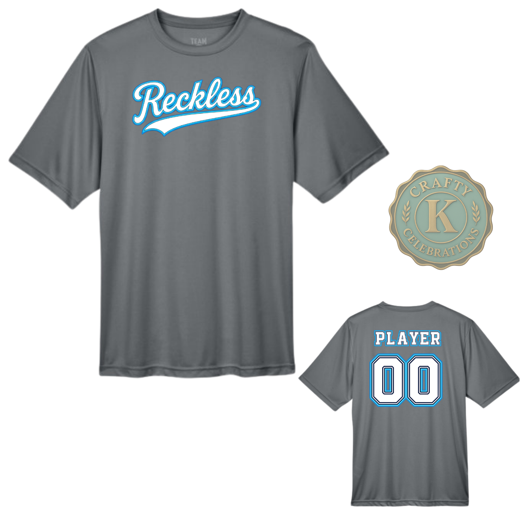 Men's Dri-Fit T-Shirt RECKLESS Baseball