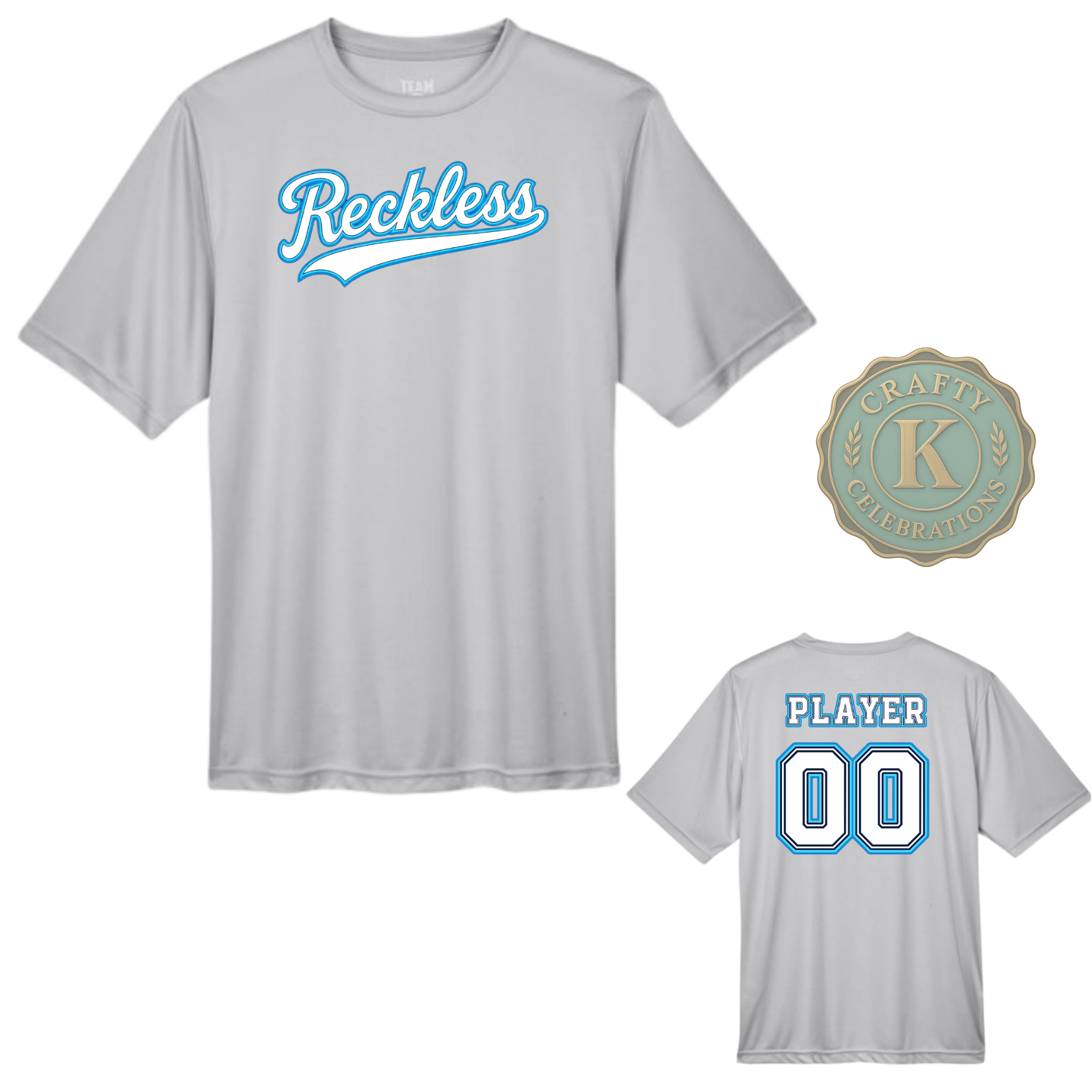 Men's Dri-Fit T-Shirt RECKLESS Baseball