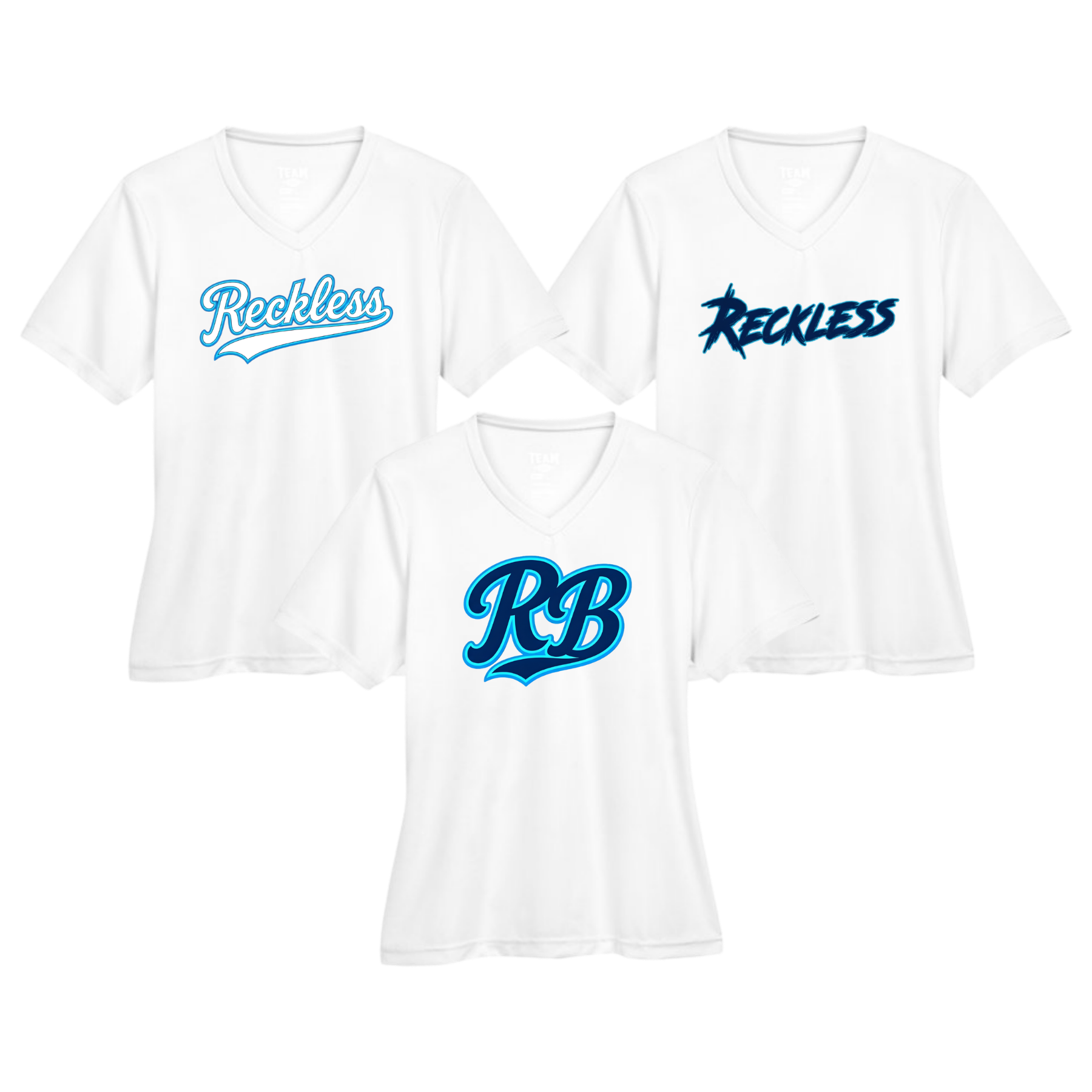 Women's Dri-Fit RECKLESS Baseball Shirts