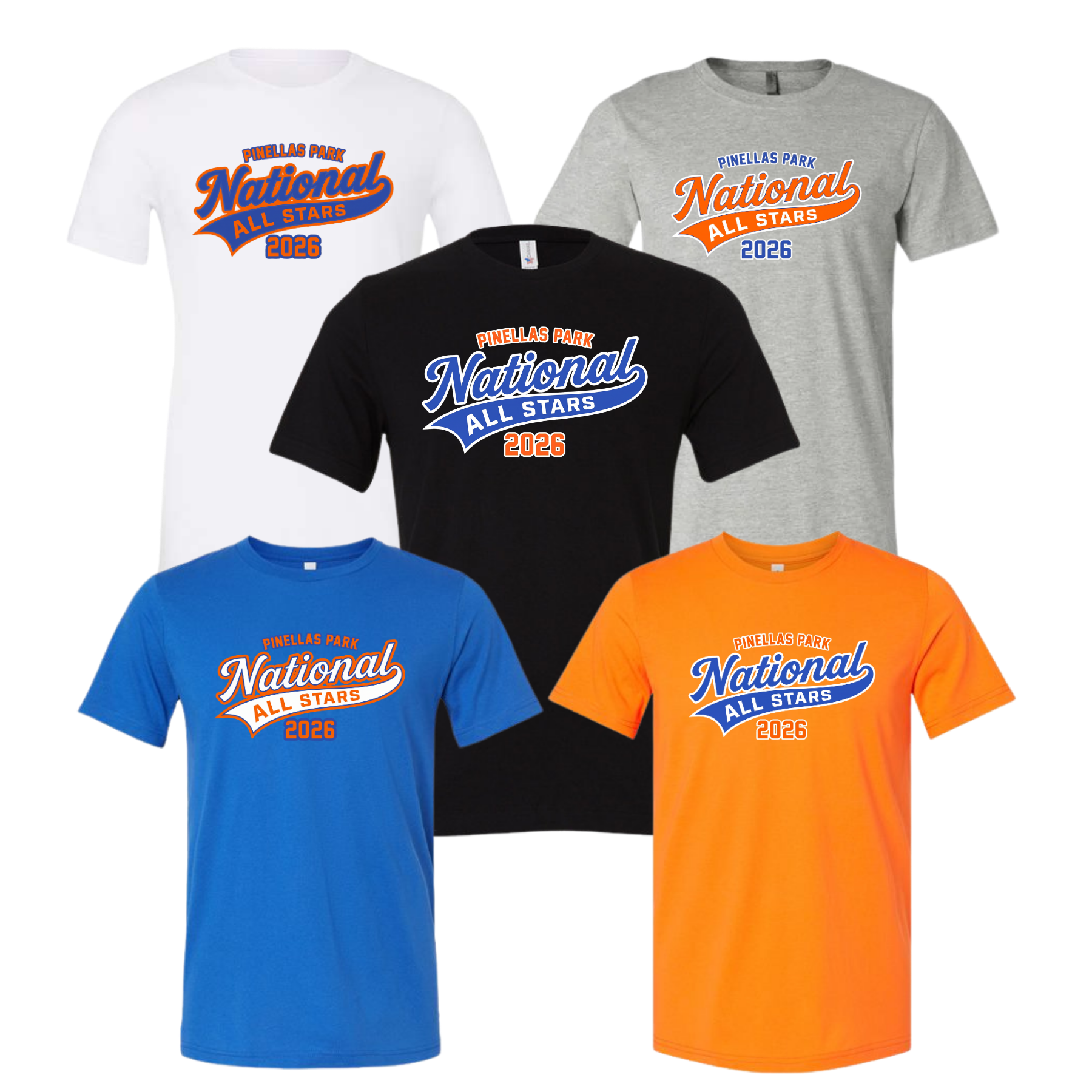Unisex Cotton T-Shirt PPNLL 2026 ALL STARS