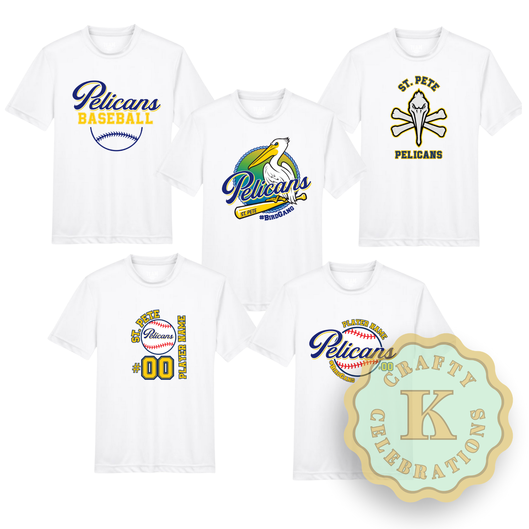 YOUTH PELICANS DRI-FIT T-SHIRT