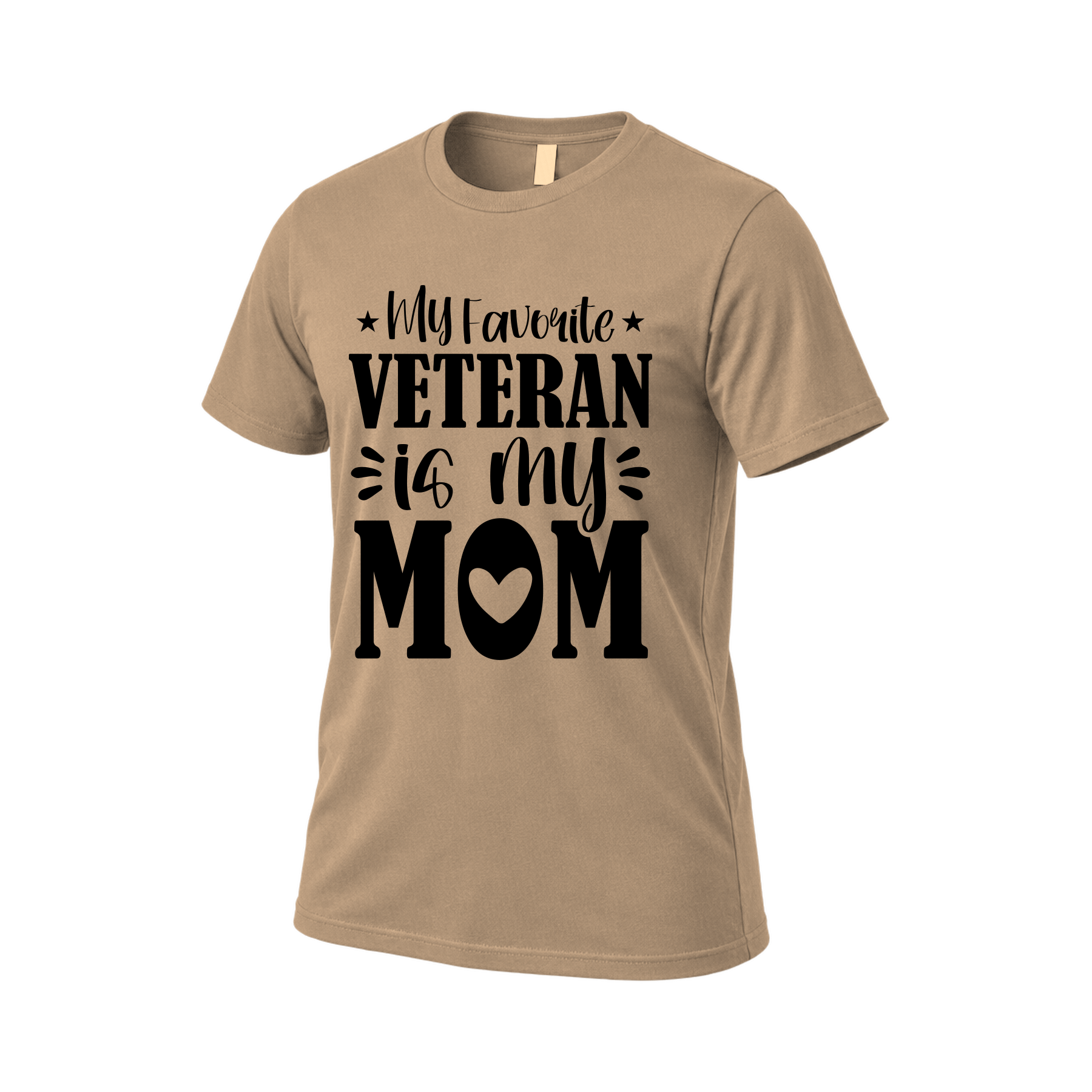 my-favorite-veteran-is-my-mom-t-shirt-bella-tan.png
