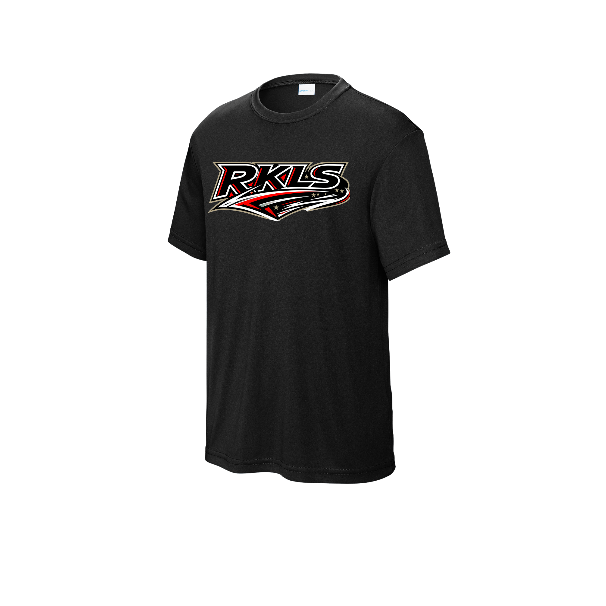 pinellas-reckless-baseball-black-youth-performance-t-shirt-front-logo.png