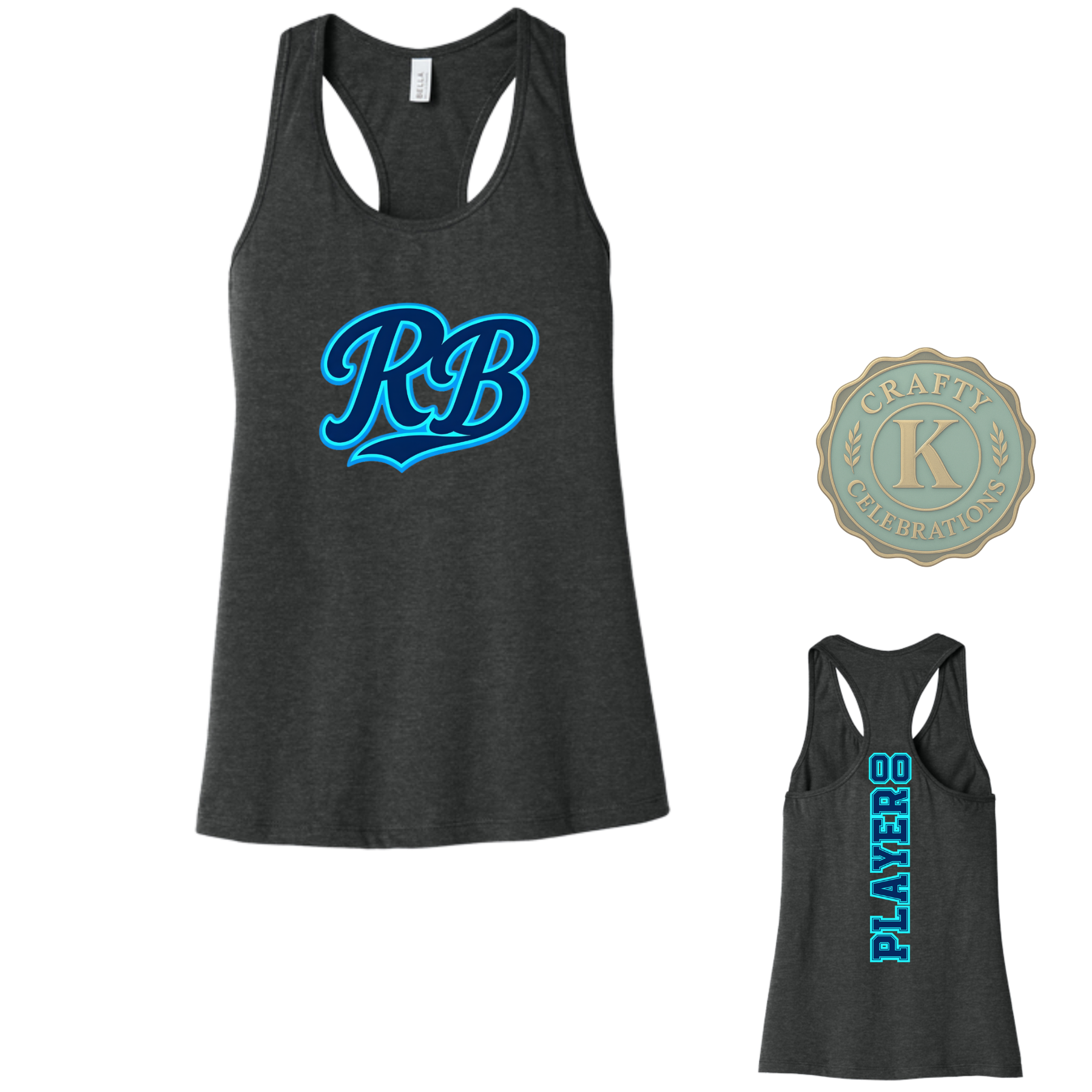 RECKLESS Women's Flowy Racerback Tank-BC8800