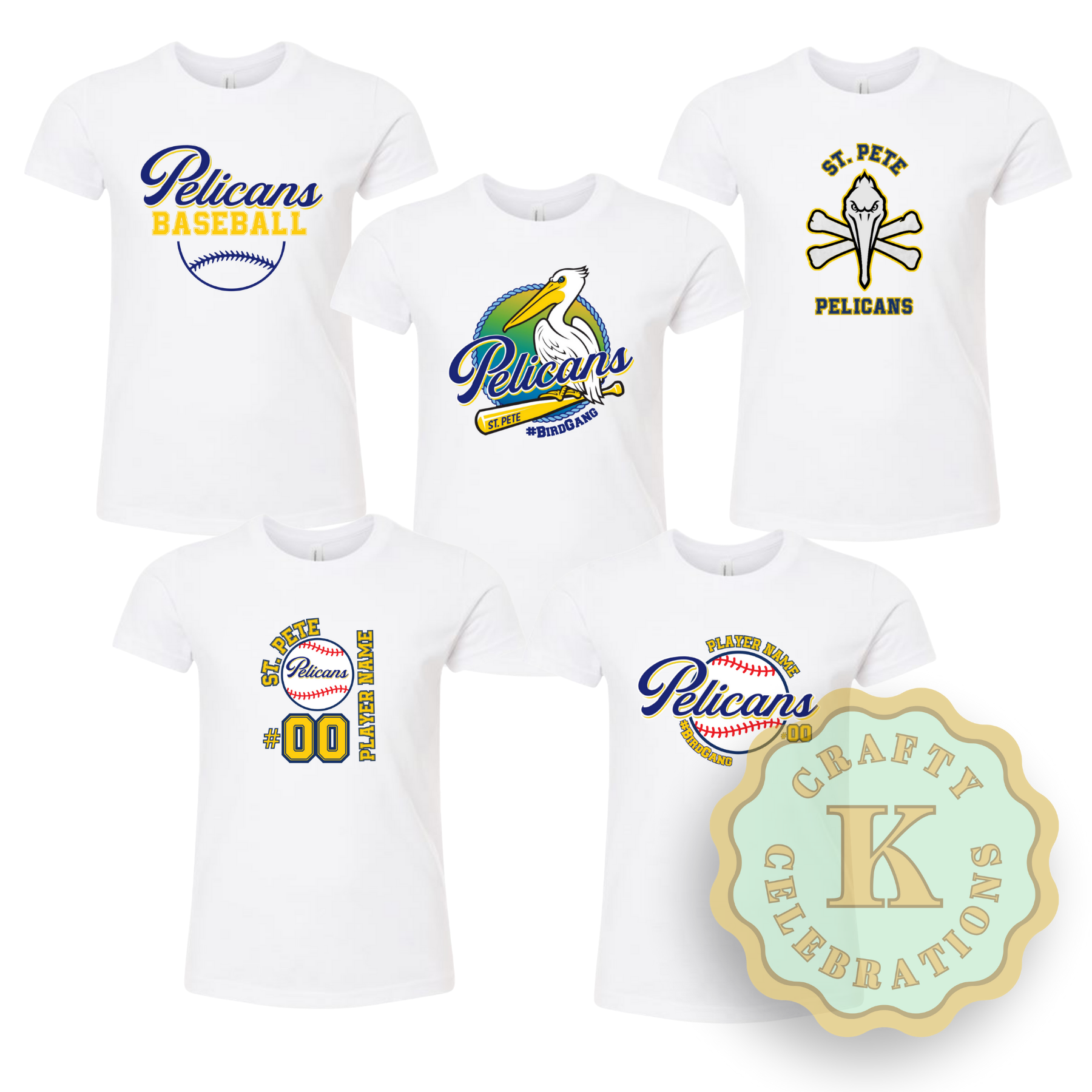 YOUTH PELICANS COTTON T-SHIRT