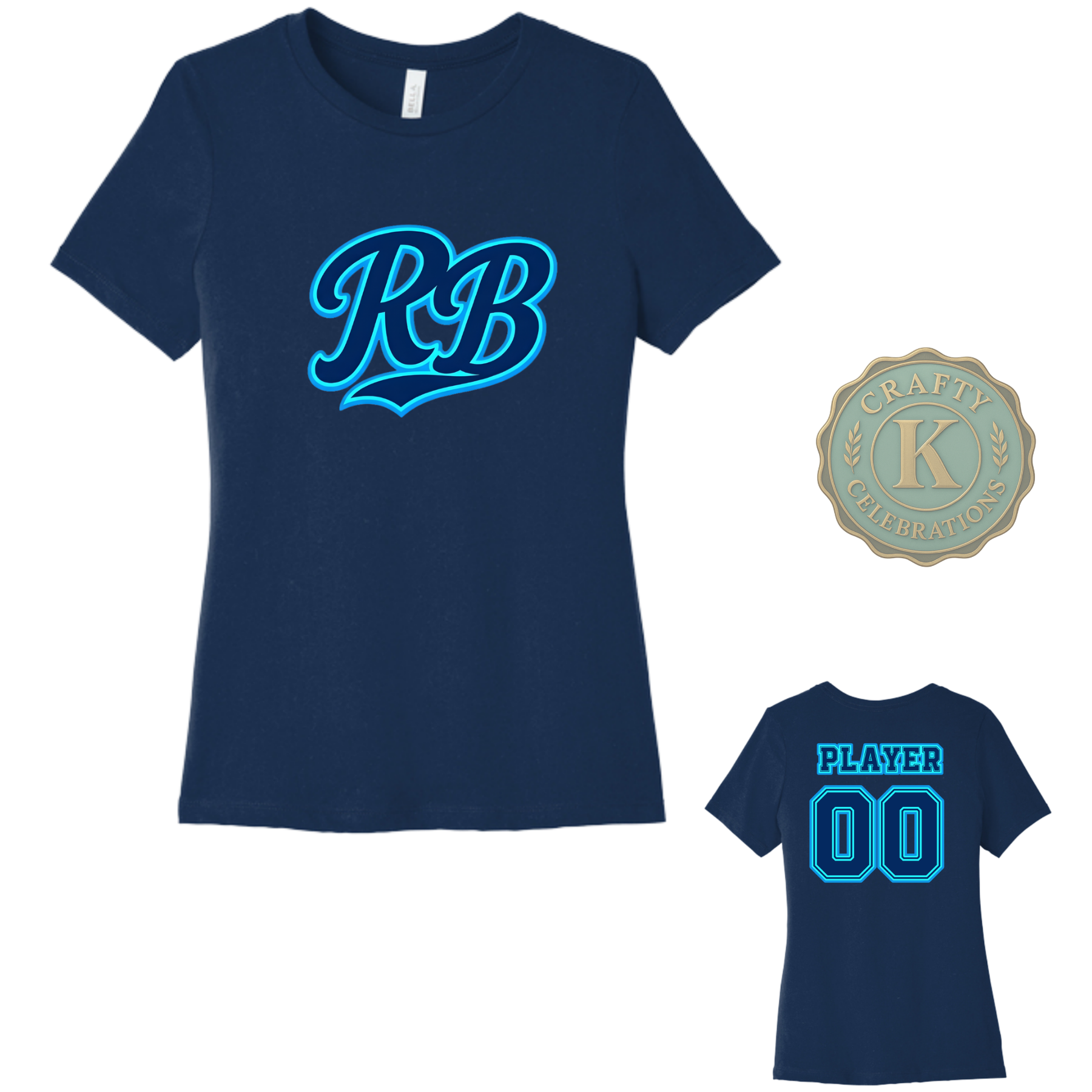 Women's Cotton T-Shirt RECKLESS Baseball