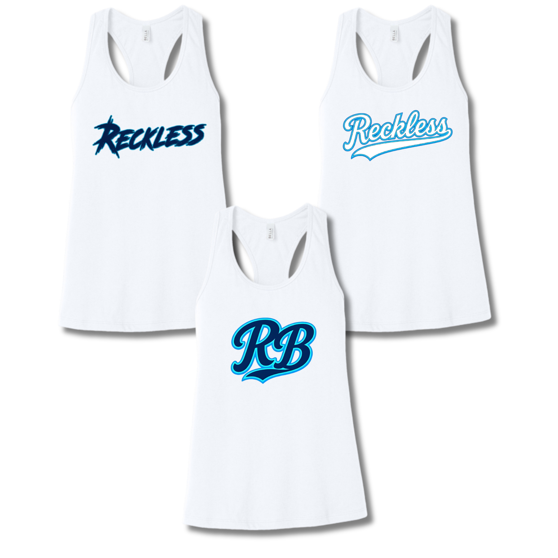 RECKLESS Women's Flowy Racerback Tank-BC8800
