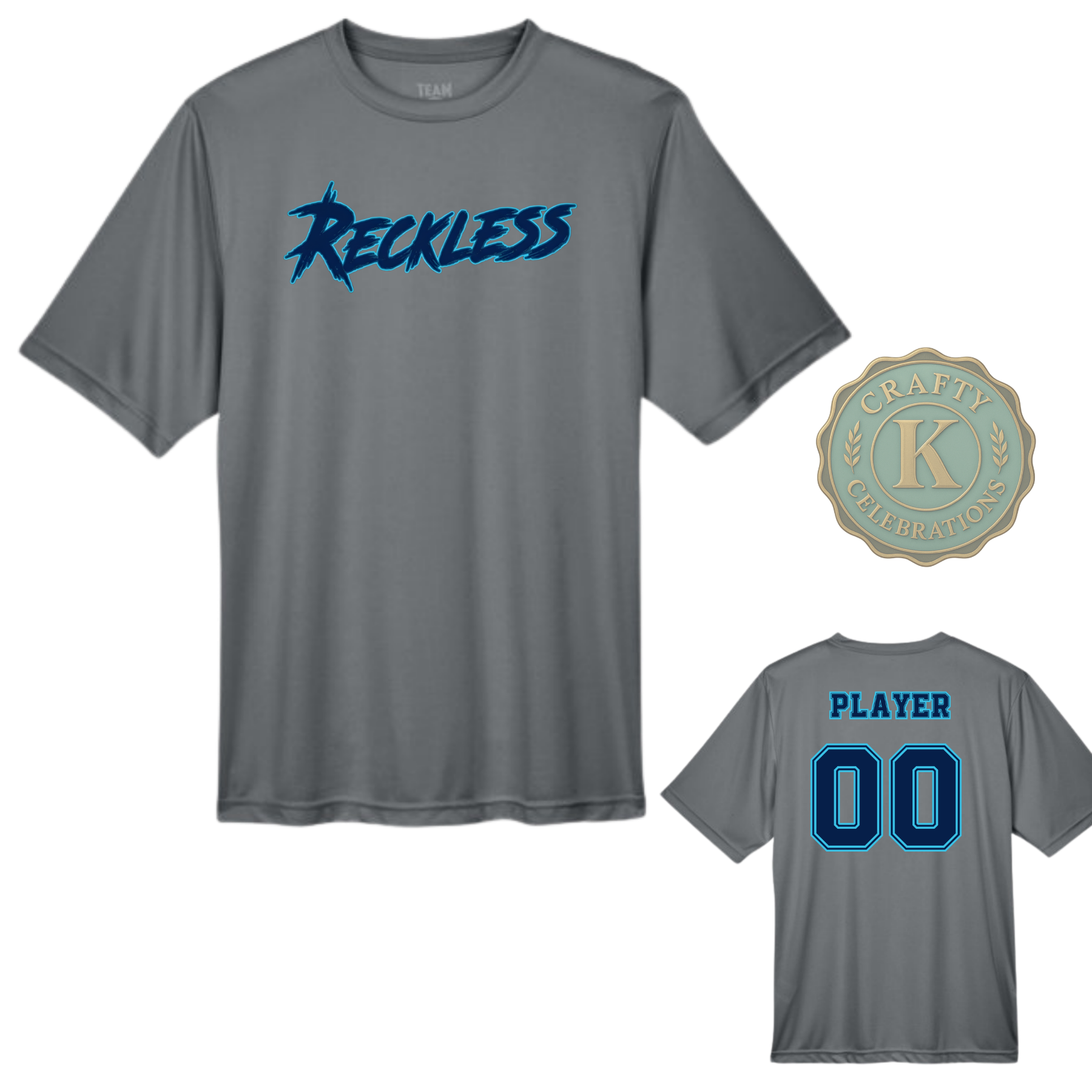 Men's Dri-Fit T-Shirt RECKLESS Baseball