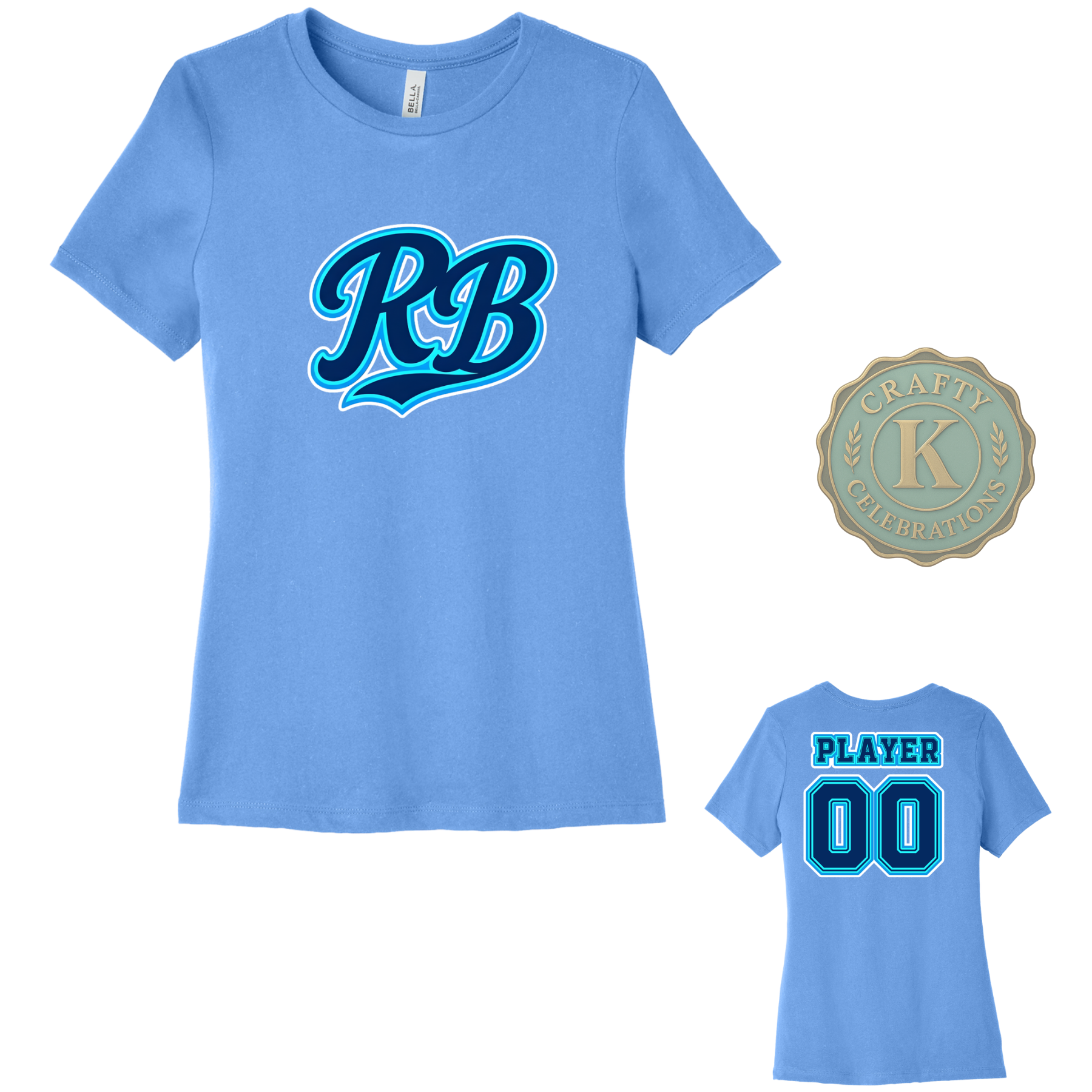 Women's Cotton T-Shirt RECKLESS Baseball