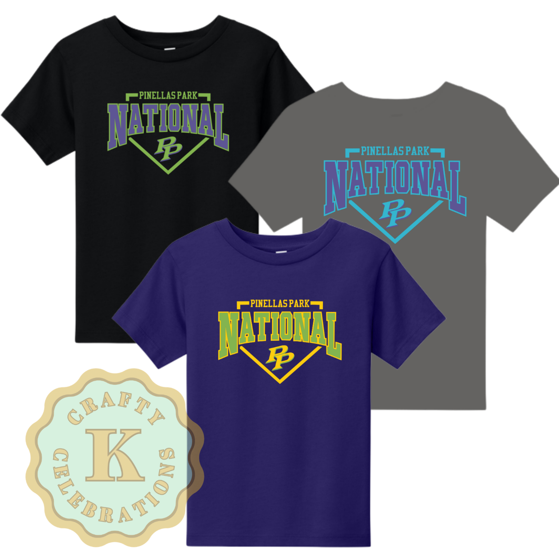 Toddler Cotton T-shirt PPNLL T-Ball PPNLL Logos