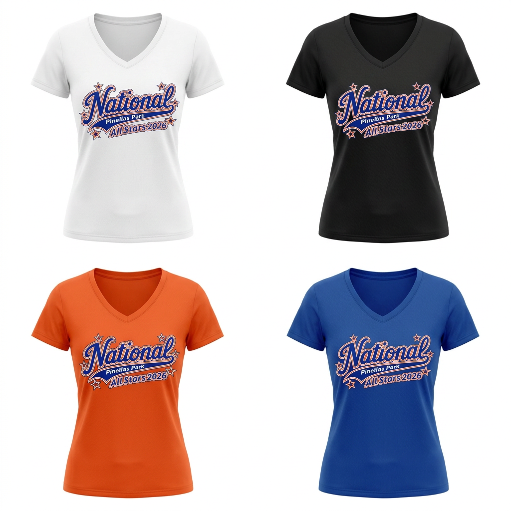 Women's Dri-Fit PPNLL T-Shirt 2026 ALL STARS Design 2